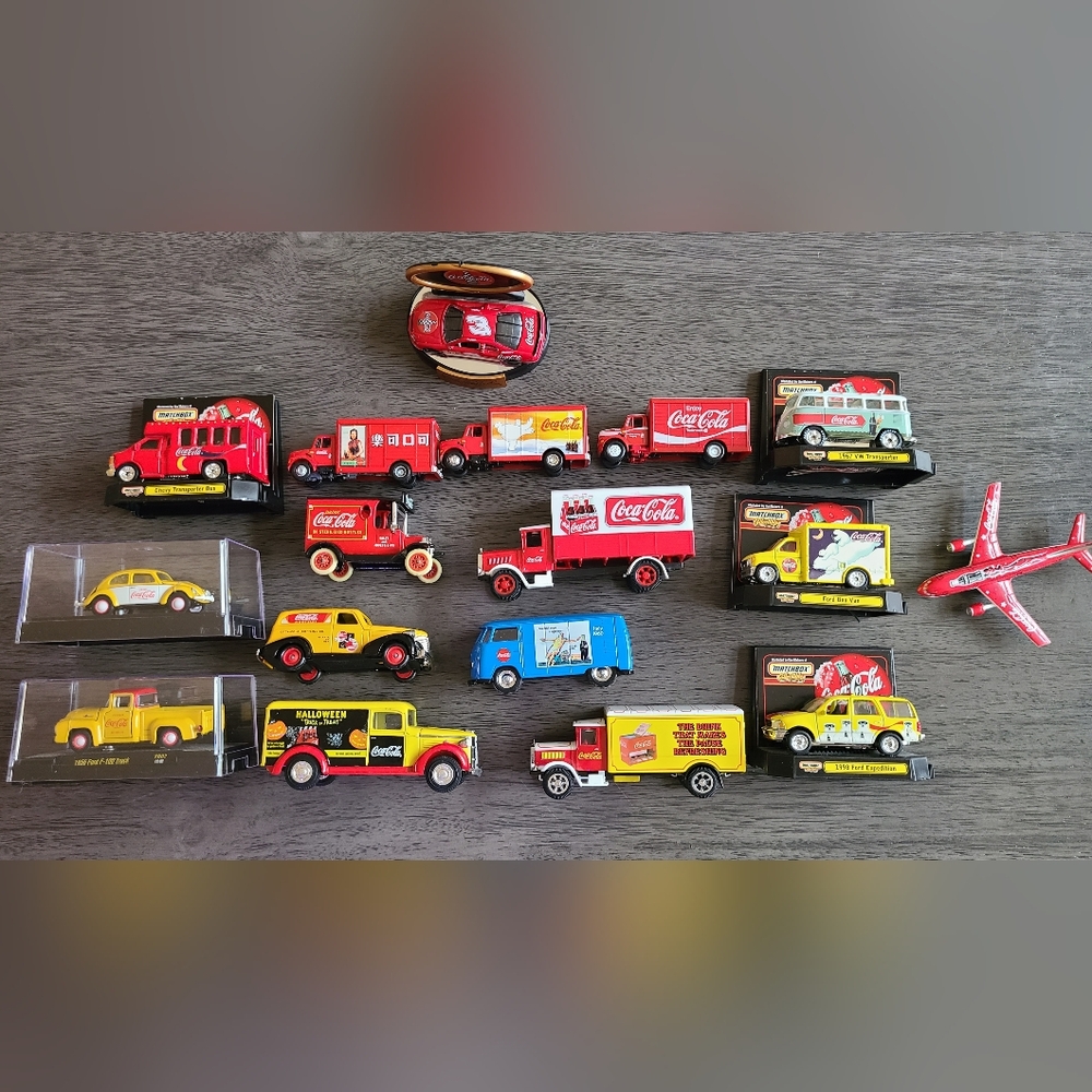 Massive collection of vintage Coca Cola memorabilia.